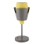 Lampka stołowa żółto-szara metalowa E27 LEDEA 50501150 z serii FALUN