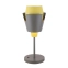 Lampka stołowa żółto-szara metalowa E27 LEDEA 50501150 z serii FALUN 2