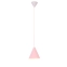 Lampa wisząca różowa regulowana klosz stożek LEDEA 50101180 z serii VOSS