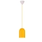 Żółta wąska lampa wisząca regulowana wysokość LEDEA 50101185 z serii OSS