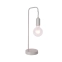 Lampka stołowa minimalistyczna szara E27 LEDEA 50501196 z serii LAREN