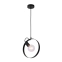 Lampa wisząca czarna pojedyncza okrągła E27 LEDEA 50101199 z serii NEXO