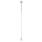 Lampa wisząca biała minimalistyczna długa LEDEA 50101243 z serii TUCSON