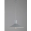 Lampa wisząca z szerokim szarym kloszem LEDEA 50101246 z serii ELISTA