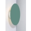 Kinkiet LED zielony okrągły barwa neutralna LEDEA 50433249 z serii HOLAR