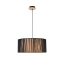 Lampa wisząca z szerokim abażurem do salonu LEDEA 50103218 z serii KIOTO