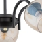 Stylowa lampa sufitowa z miodowymi kloszami O3065 W5 CZA ZL z serii KATLA 2