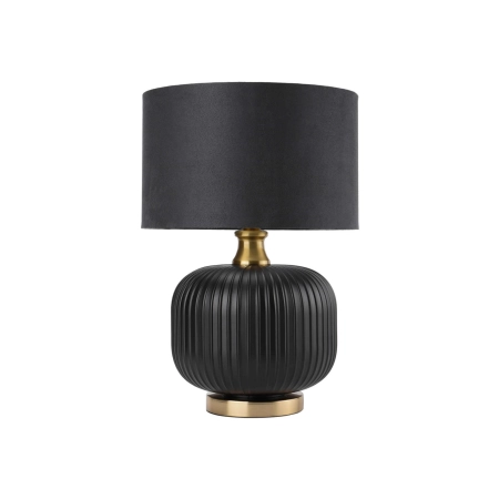 Elegancka, czarno-złota lampka stołowa LP-1515/1T SMALL z serii TAMIZA