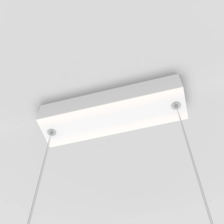 Nowoczesna lampa wisząca LED do łazienki LP-999/1P S WH z serii MIRROR 3 4