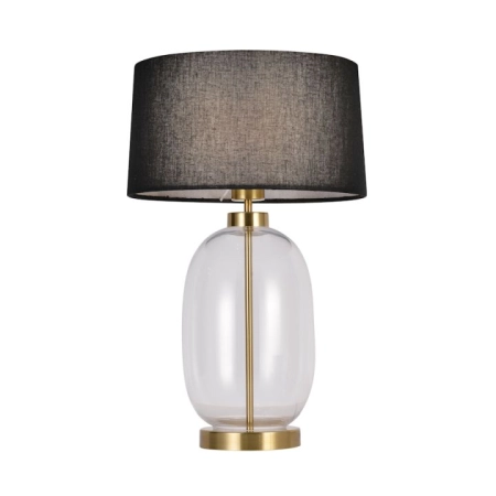 Elegancka, szklana lampka na szafkę nocną LP-919/1T TRANSP z serii AMUR