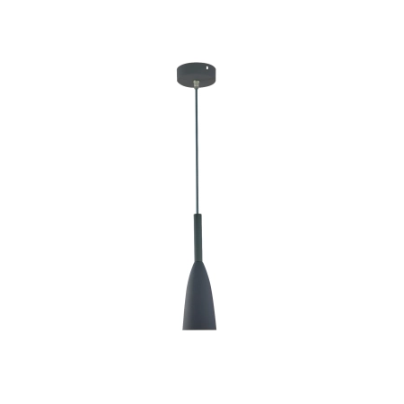 Szara, nowoczesna lampa wisząca do kuchni LP-181/1P GR z serii SOLIN