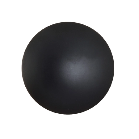 Czarny plafon, kinkiet LED okrąg ⌀26 LP-8102/1C-18W BK z serii PLATILLO