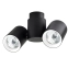 Czarno-białe, obrotowe reflektory GU10 LP-741/2W BK/WH z serii BOSTON