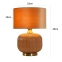 Stylowa lampka do sypialni LP-1515/1T SMALL GOLD z serii TAMIZA - wymiary