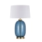 Lampka nocna z niebieską, szklaną podstawą LP-919/1T BLUE z serii AMUR
