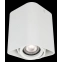 Biały, kwadratowy spot natynkowy GU10 LP-2790/1SM WH z serii MERANO