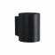 Czarna, minimalistyczna lampa ścienna tuba LP-106/1W BK z serii OREGON