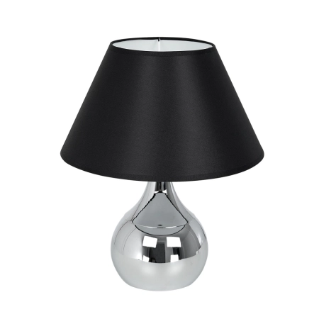 Lampka nocna z lustrzaną podstawką LX 1408 z serii TABLE LAMPS