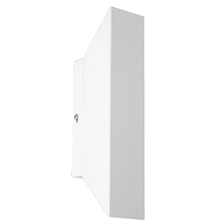 Biały, minimalistyczny kinkiet, do korytarza LX 3117 z serii WALL