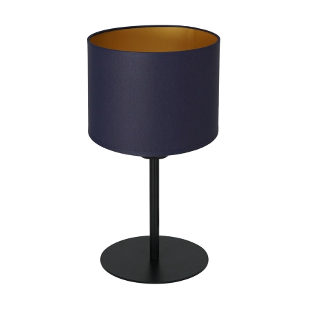 Granatowa lampa stołowa, idealna do sypialni LX 3572 z serii ARDEN