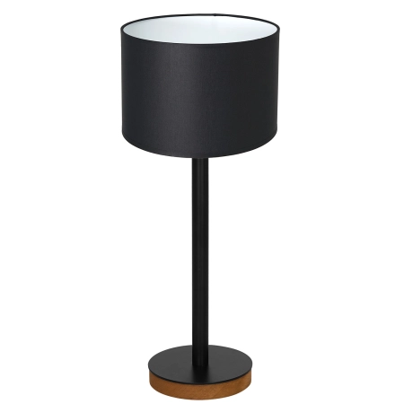 Gustowna lampka stołowa, czarno-biała LX 3834 z serii TABLE LAMPS
