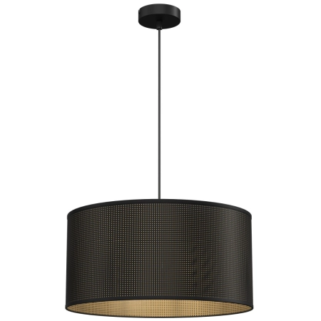 Lampa wisząca z czarno-złotym abażurem LX 5252 z serii LOFT SHADE
