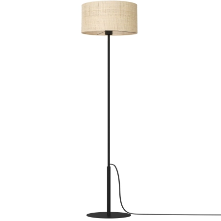 Lampa podłogowa, do salonu w stylu boho LX 5286 z serii RATTAN