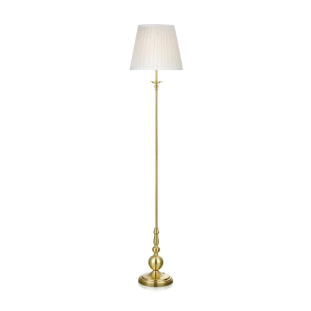 Elegancka lampa podłogowa ze złotą oprawą 106322 z serii IMPERIA