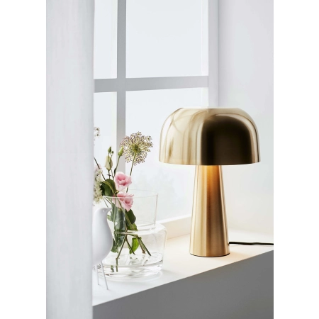 Nietuzinkowa lampa stołowa w kolorze złota 107935 z serii BLANCA 2