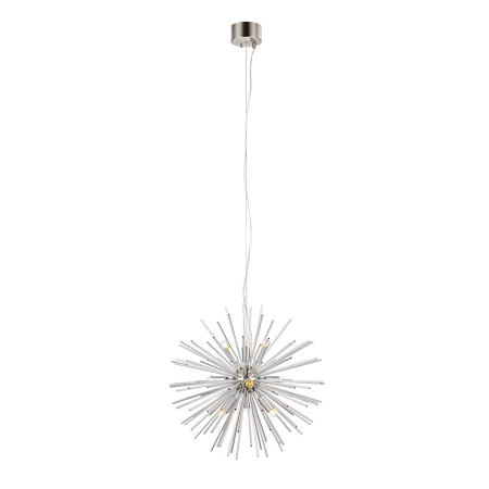Dekoracyjna lampa wisząca w kolorze srebrnym 108049 z serii SOLEIL