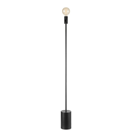 Minimalistyczna czarna lampa podłogowa 108110 z serii CAPITAL