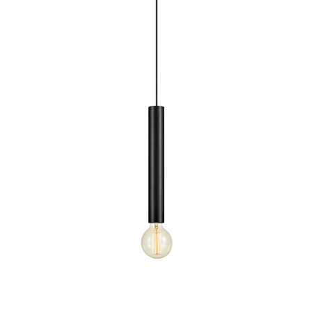Minimalistyczna czarna lampa wisząca 108260 z serii SENCILLO