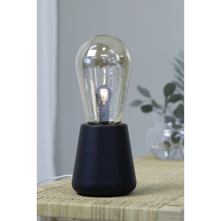 Minimalistyczna lampka z odsłoniętą żarówką 108416 z serii BROOKE - wizualizacja