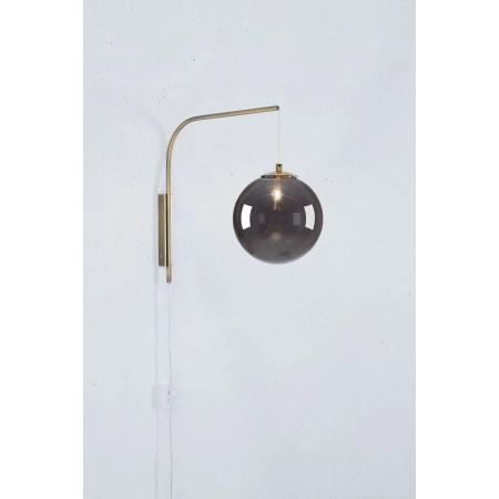 Dekoracyjna lampa ścienna z dymionym kloszem 108419 z serii DIONE - wizualizacja 2