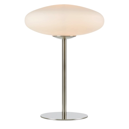 Lampka stołowa z dekoracyjnym, płaskim kloszem 108439 z serii LOCUS