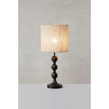 Elegancka lampka stołowa z abażurem, do sypialni 108575 z serii OCTO - wizualizacja