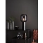 Nowoczesna czarna lampa stołowa z kloszem w kształcie żarówki 107479 3