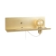 Kinkiet z półką i gniazdem USB w kolorze złota 107791 z serii MULTI