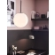 Lampa biurkowa z szarym kloszem na mały gwint 108292 z serii POSE 2