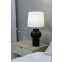 Elegancka, czarno-biała lampka z abażurem 108449 z serii SHAPE - wizualizacja