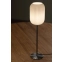 Prosta lampa stołowa z ryflowanym, białym kloszem 108561 z serii CAVA - wizualizacja