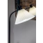 Czarna lampa podłogowa z ozdobnym abażurem 108568 z serii MIRA - wizualizacja 2