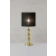 Abażurowa lampka do salonu w stylu glamour 108574 z serii OCTO - wizualizacja
