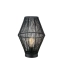 Czarna, dekoracyjna lampka nocna do sypialni 108666 z serii CASA