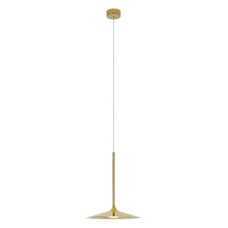 Modernistyczna, złota lampa wisząca do kuchni MX P0460 z serii HANA