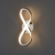 Ledowa lampa ścienna, srebrna wstążka MX W1590 z serii INFINITY - 3