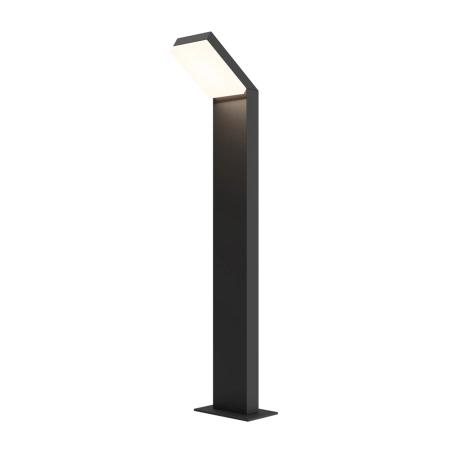Ledowa, minimalistyczna lampa ogrodowa 80cm O595FL-L12B3K z serii PASO