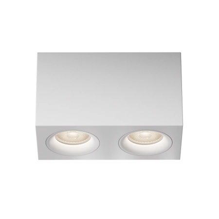 Minimalistyczna lampa sufitowa typu box GU10 C013CL-02W z serii SLIM