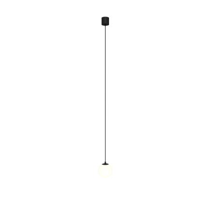 Lampa wisząca z białym kloszem 3000K ⌀10cm P039PL-5W3K-10-B z serii LUNA