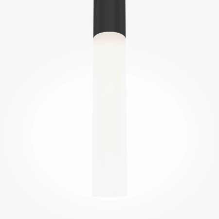 Ledowa lampa wisząca, czarna tuba MOD157PL-L6B4K1 z serii PRO SHADE